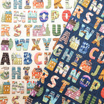 USACotton  moda PAPRE HAMLET - Alphabet