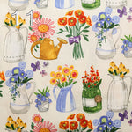 USA Cotton  moda SUPER BLOOM FLEAMARKET VASES - nomura tailor