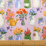 USA Cotton  moda SUPER BLOOM FLEAMARKET VASES - nomura tailor