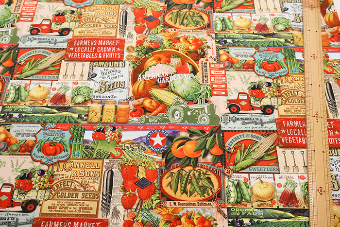 USA Cotton - moda FARM AND GARDEN - nomura tailor