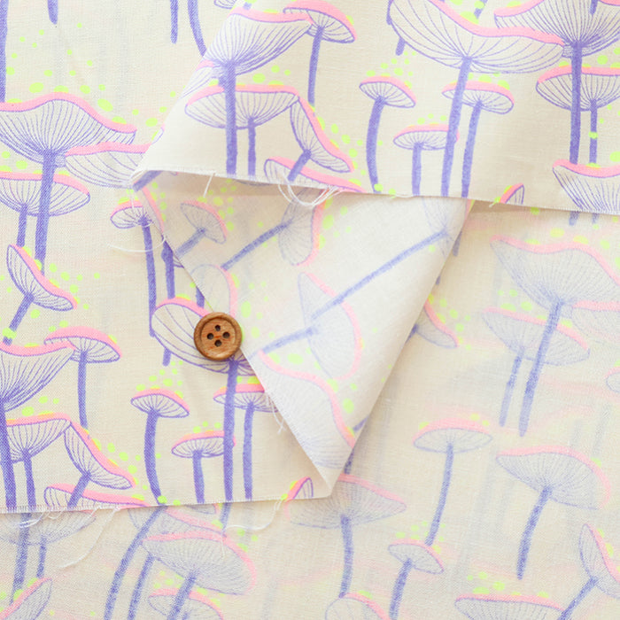 USA Cotton moda GLOW GARDEN - Mushroom - nomura tailor