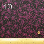 USA Cotton moda GLOW GARDEN - Spider Web - nomura tailor