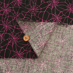 USA Cotton moda GLOW GARDEN - Spider Web - nomura tailor