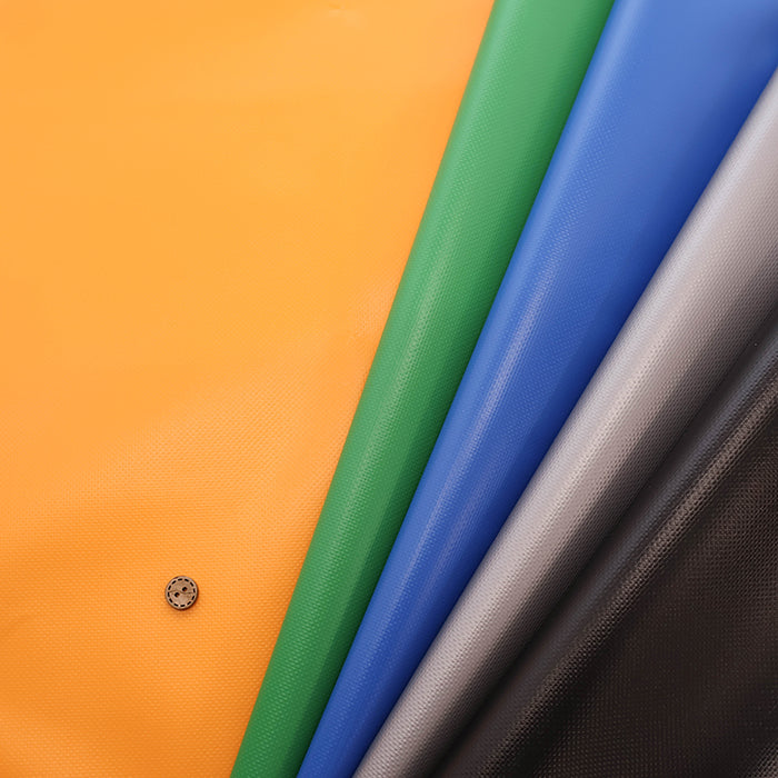 Flame-Retardant & Waterproof Tarpaulin Fabric - Plain - nomura tailor