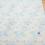 Gold Brocade (Kinran) - Flowing Water and Butterflies - nomura tailor