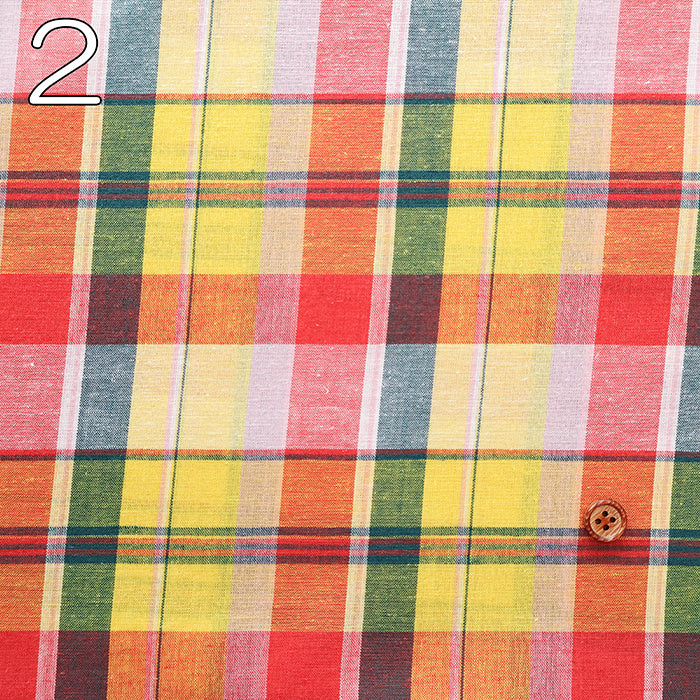 Washer-Finished C/L Madras Check - nomura tailor