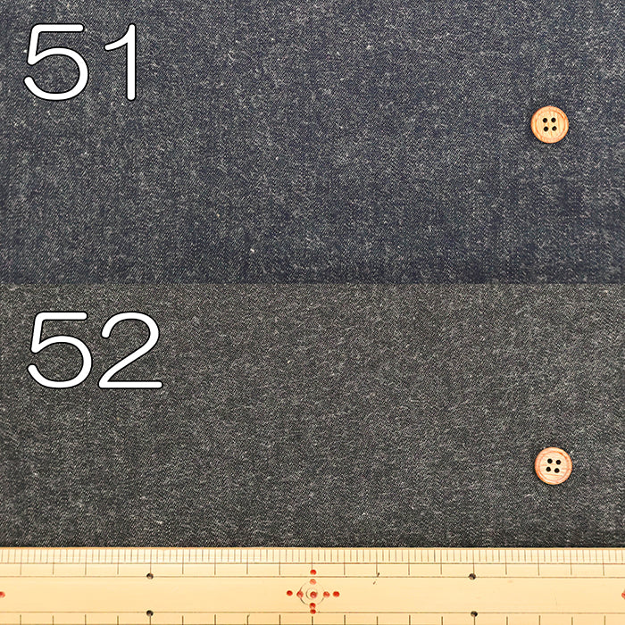 Organic Cotton Denim Fabric - Plain - nomura tailor