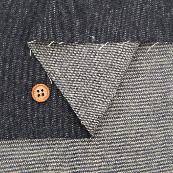Organic Cotton Denim Fabric - Plain - nomura tailor