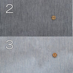 Organic Cotton HICKORY STRIPE Fabric - nomura tailor