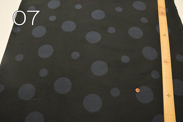Cotton Double Cloth Jacquard Fabric - Dot - nomura tailor