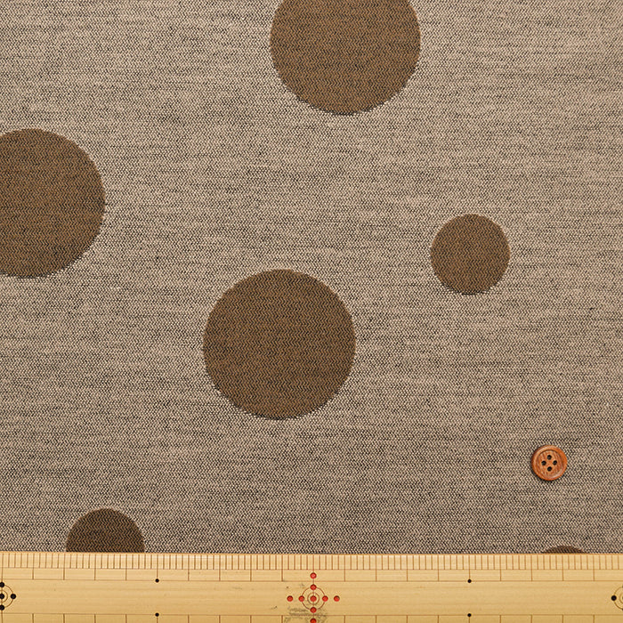 Cotton Double Cloth Jacquard Fabric - Dot - nomura tailor