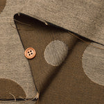 Cotton Double Cloth Jacquard Fabric - Dot - nomura tailor