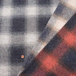 COTTON TWEED Fabric - Ombre Check - nomura tailor