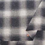 COTTON TWEED Fabric - Ombre Check - nomura tailor