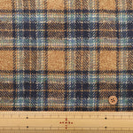 COTTON TWEED Fabric - Check - nomura tailor