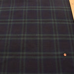 Cotton Silk Nep Washer Fabric - Check - nomura tailor