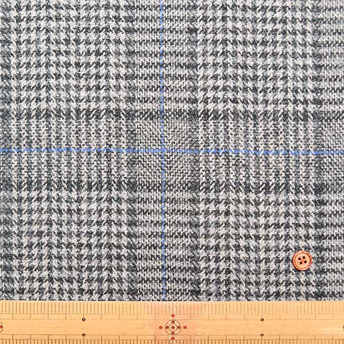 COTTON TWEED Fabric - Check - nomura tailor