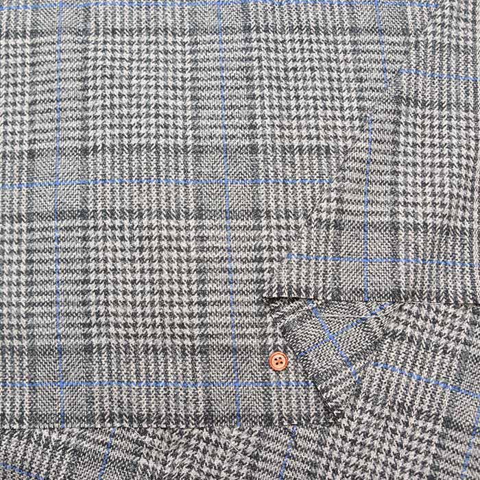 COTTON TWEED Fabric - Check - nomura tailor