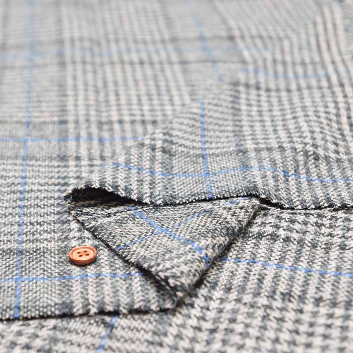 COTTON TWEED Fabric - Check - nomura tailor