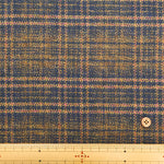 COTTON TWEEDY Fabric - Check - nomura tailor