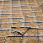 COTTON TWEEDY Fabric - Check - nomura tailor