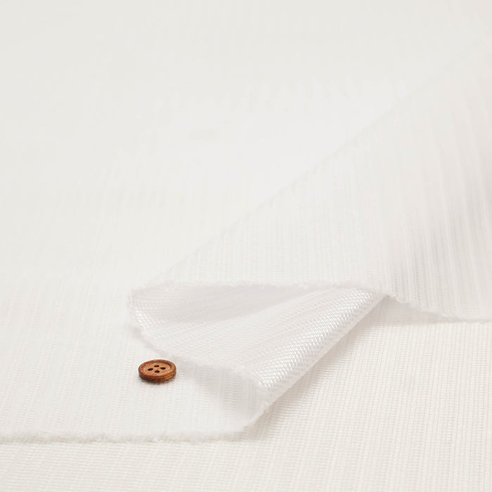 Flame Resistant Mirror Curtain Lace Fabric -Plain - nomura tailor