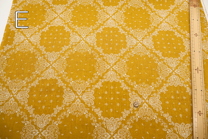 Cotton Voile Print Fabric - Bandana - nomura tailor
