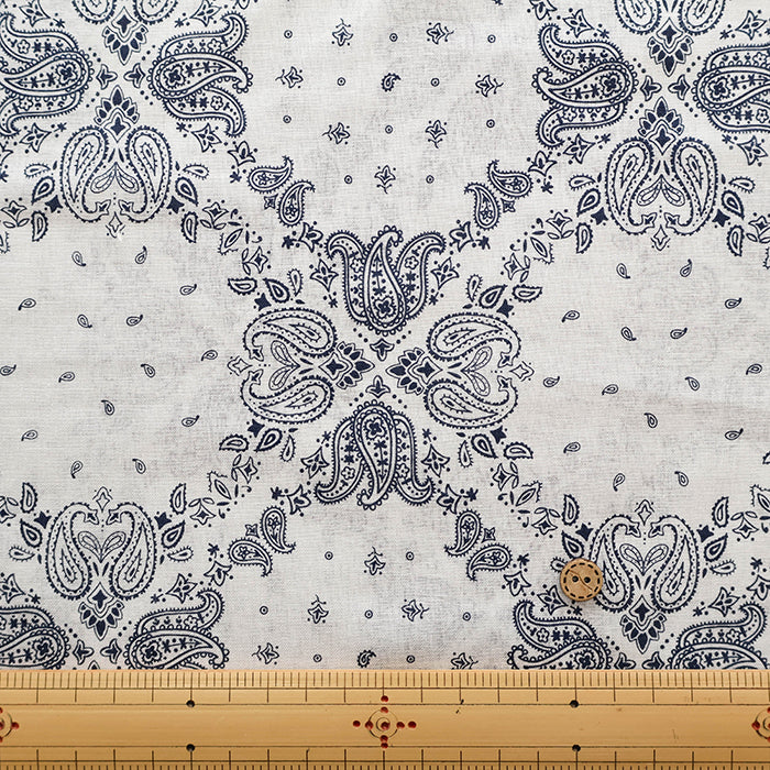 Cotton Voile Print Fabric - Bandana - nomura tailor