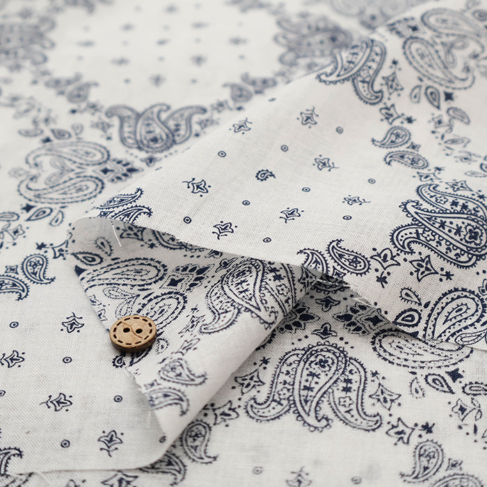 Cotton Voile Print Fabric - Bandana - nomura tailor