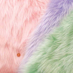 Bright Faux Fur Fabric - nomura tailor