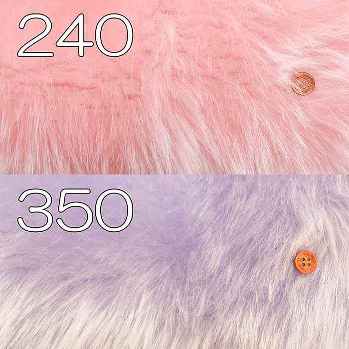 Bright Faux Fur Fabric - nomura tailor