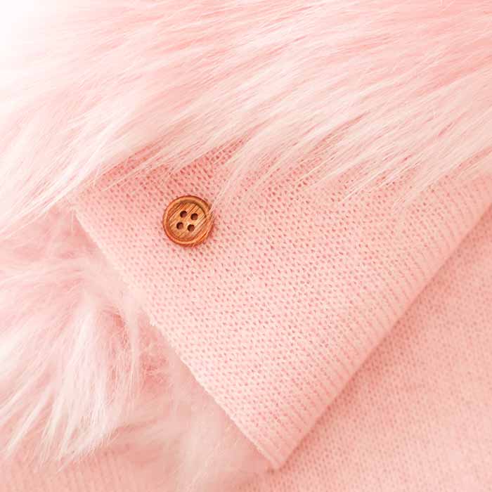 Bright Faux Fur Fabric - nomura tailor