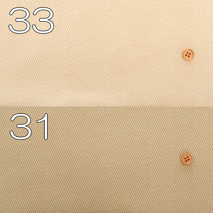 Cotton Paraffin Washer Canvas Fabric - Herringbone - nomura tailor