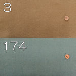 Cotton Paraffin Washer Canvas Fabric - Herringbone - nomura tailor