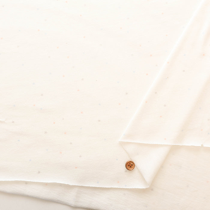 Cotton Jersey Knit Print Fabric - Star - nomura tailor