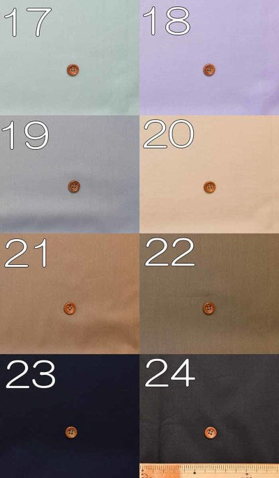 Mercerized Cotton 80 Lawn Fabric - Plain (1-065-208016) - nomura tailor