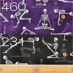 USA Cotton - ROBERT KAUFMAN - Yoga Skeleton - nomura tailor