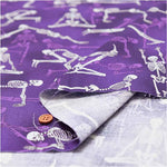 USA Cotton - ROBERT KAUFMAN - Yoga Skeleton - nomura tailor