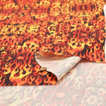 USA Cotton QT FABRICKS Flames - Fire - nomura tailor