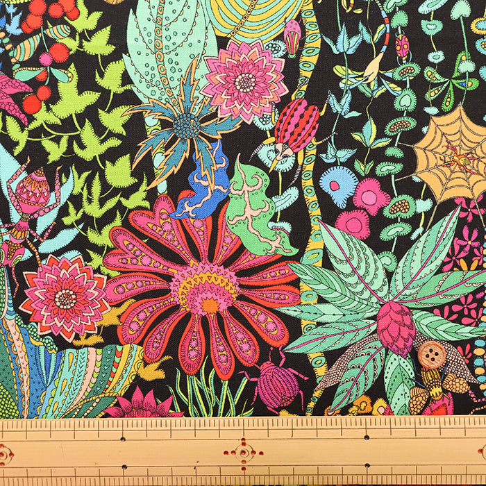 USA Cotton WINDHAM FABRICS Twilight Dance - Botanical - nomura tailor