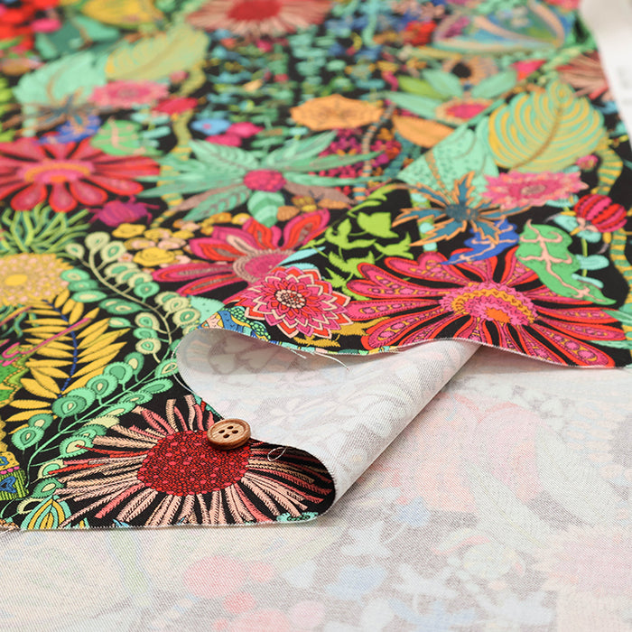 USA Cotton WINDHAM FABRICS Twilight Dance - Botanical - nomura tailor