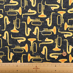 USA Cotton - WINDHAM FABRICS Wind Instruments - nomura tailor
