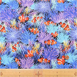 USA Cotton - TIMELESS TREASURES - Clown Fish - nomura tailor