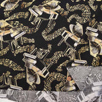 USA Cotton - TIMELESS TREASURES PIANO - nomura tailor