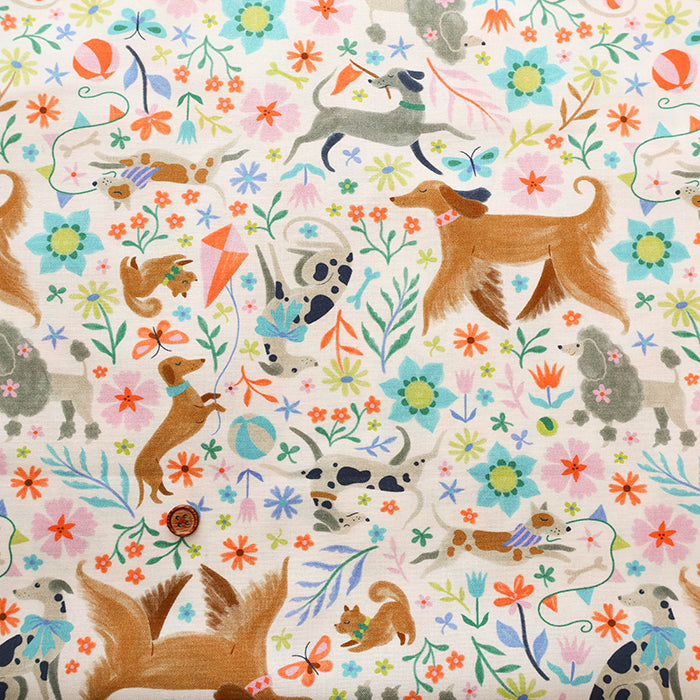 USA Cotton dear STELLA Dog PARK - nomura tailor