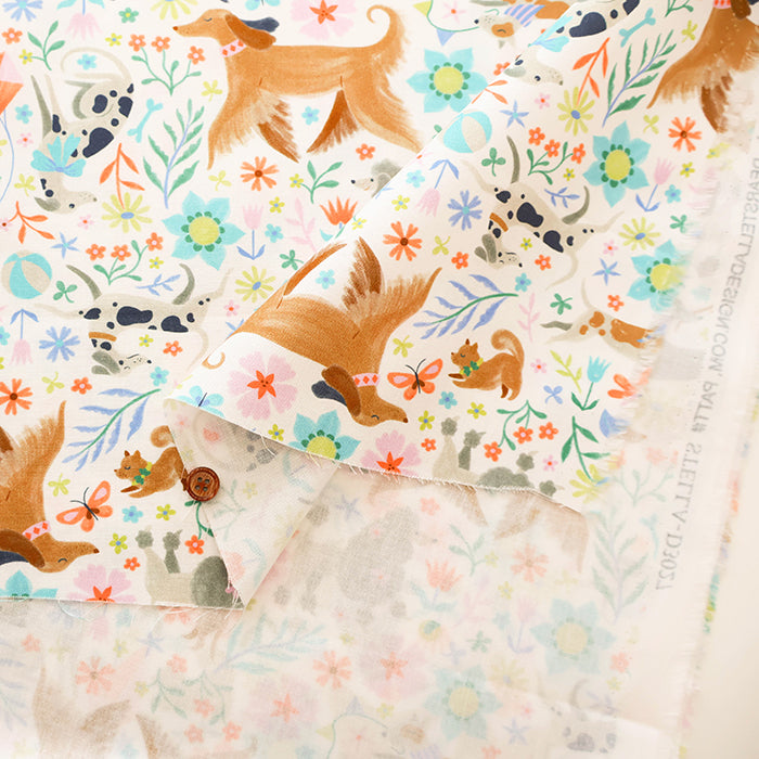USA Cotton dear STELLA Dog PARK - nomura tailor