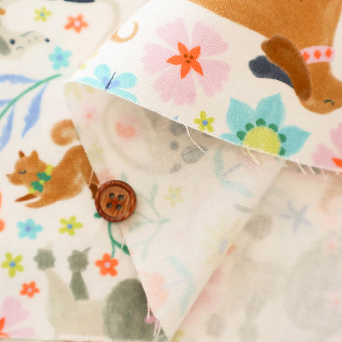 USA Cotton dear STELLA Dog PARK - nomura tailor