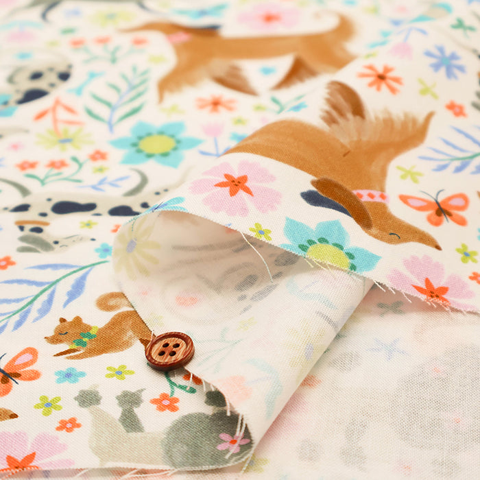 USA Cotton dear STELLA Dog PARK - nomura tailor