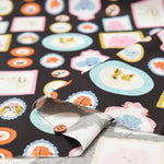 USA Cotton - TIMELESS TREASURES - Dog Frame - nomura tailor