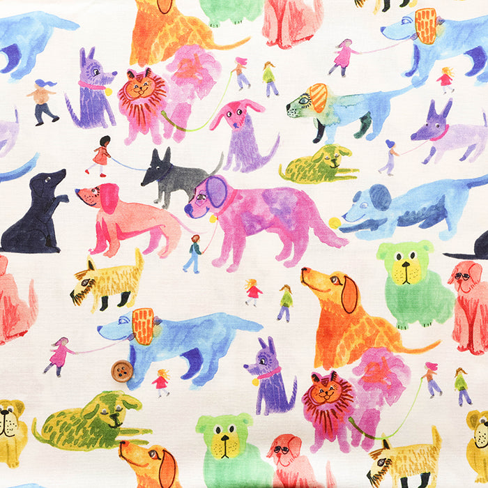 USA Cotton TIMELESS TREASURES DOG - nomura tailor